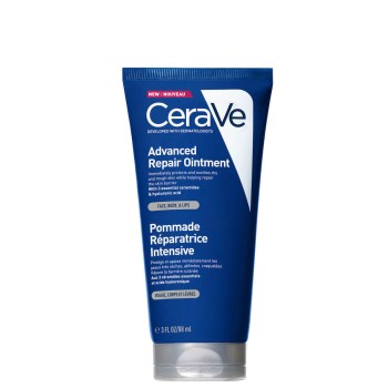 CeraVe Advanced Repair Ointment Επανορθωτική Αλοιφή Για Πρόσωπο & Σώμα Για Ξηρές Επιδερμίδες 88ml