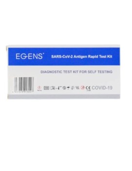 Egens SARS-CoV-2 Antigen Rapid Test Kit Τεστ Ανίχνευσης Αντιγόνου Covid-19, 1τεμ