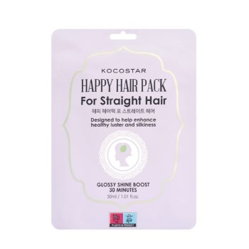 Kocostar Happy Hair Pack Μάσκα Μαλλιών For Straight Hair για Λείανση 30ml