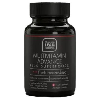 Pharmalead Black Range Multi Advance Plus Superfoods, 30caps.
