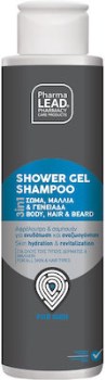 Pharmalead Men’s Αφρόλουτρο σε Gel για Άνδρες για Μαλλιά , Πρόσωπο & Σώμα 100ml