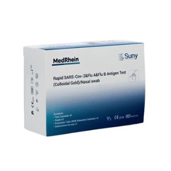 MedRhein SunyBio COVID-19 & Influenza A+B Τέστ Αντιγόνου 5 τεμ