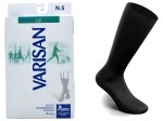 Varisan Lui 18 mmHg No5 (44-46) Κάλτσες Διαβαθμισμένης Συμπίεσης Μαύρο 1 ζεύγος