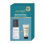 Ahava Promo Σετ Περιποίησης για Ενυδάτωση με Serum 30ml & Κρέμα Προσώπου με Υαλουρονικό Οξύ 15ml, 1σετ