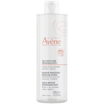 Avene Eau Thermale Essentiel Micellaire, Νερό Καθαρισμού & Ντεμακιγιάζ 400ml.