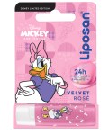 Liposan Disney Mickey Velvet Rose Ενυδατικό Χειλιών για 24ωρη Ενυδάτωση, 4.8g