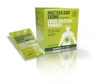PharmaQ Mastiha Μαστίχα Χίου Mastiha Chia σε Σκόνη για Πόσιμο Διάλυμα 15 φακελάκια (40.5g)
