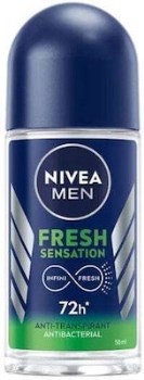Nivea Men Fresh Sensation Αποσμητικό 72h σε Roll-On 50ml