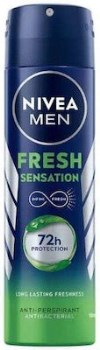 Nivea Men Fresh Sensation Αποσμητικό 72h σε Spray 150ml