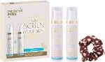Panthenol Extra Sun Care Diaphanous Gel SPF50 Αντηλιακό Τζελ Προσώπου 2x50ml & Scrunchie 1τμχ