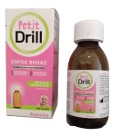 Pierre Fabre Sante Petit Drill Παιδικό Σιρόπι για τον Ξηρό Βήχα με Γεύση Φράουλα για Βρέφη από 6 Μηνών & Παιδιά έως 6 Ετών, 125ml
