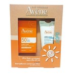 Avene Πακέτο Ultra Fluid Invisible Blue Light Spf50 Αντηλιακή Κρέμα Προσώπου, 50ml & Δωρο After Sun, 50ml
