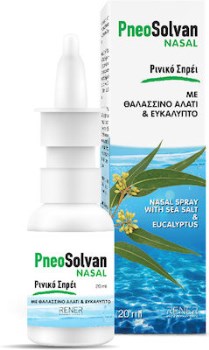 Rener Pneosolvan Ρινικό Σπρέι με Θαλασσινό Νερό 20ml