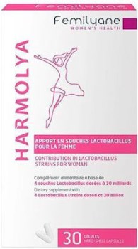 Biorga Femilyane Harmolya Lactobacillus Προβιοτικά Προστασίας Κολπικής Χλωρίδας, 30 κάψουλες