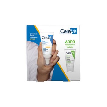 CERAVE Promo Facial Moisturising Lotion SPF30 Ενυδατική Κρέμα Προσώπου 52ml & Hydrating Cream to Foam Cleanser 50ml