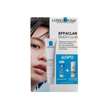 La Roche Posay Promo Effaclar Duo SPF30 40ml, ΔΩΡΟ Effaclar Gel 50ml & Anhelios oil correct SPF50 3ml