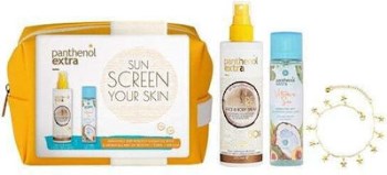 Panthenol Extra Set Sun Care Face & Body Spray SPF50 250ml & Body Mist Vitamin Sea 100ml & Δώρο Αλυσίδα Ποδιού