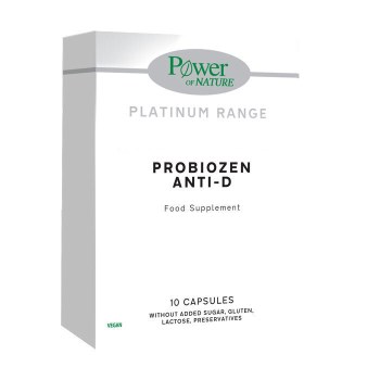 Power Of Nature Probiozen Anti-D Προβιοτικά 10 κάψουλες