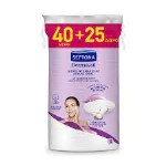 Septona Promo (40τεμ + Δώρο 25τεμ) Daily Clean Οβάλ Δίσκοι Ντεμακιγιάζ Διπλής Όψης Με Ραμμένες Άκρες