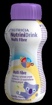 Nutricia Nutrini Drink Multi Fibre Θρεπτικό Συμπλήρωμα Διατροφής Φυτικών Ινών για Παιδιά άνω του 1 Έτους - Βανίλια, 200ml