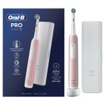 Oral-B Pro Series 1 Ηλεκτρική Οδοντόβουρτσα με Χρονομετρητή και Θήκη Ταξιδίου Ροζ