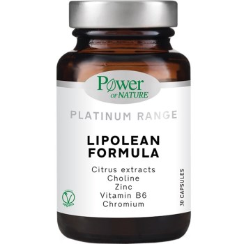Power Of Nature Platinum Range Lipolean Formula Συμπλήρωμα για Αδυνάτισμα 30 κάψουλες