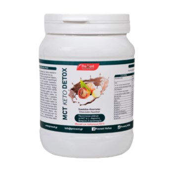 Prevent MCT Keto Detox Συμπλήρωμα για Αδυνάτισμα Chocolate Hazelnut, 430g