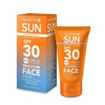 Helenvita Sun High Protection Αδιάβροχη Αντηλιακή Κρέμα Προσώπου SPF30 50ml