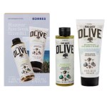 Korres Discover Pure Greek Olive Oil Set with Sea Salt Shower Gel, 250ml & Body Cream, 200ml, 1set