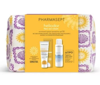 Pharmasept Promo Heliodor Face Sun Cream Spf50, 50ml & Δώρο After Sun Lotion 100ml & Νεσεσέρ