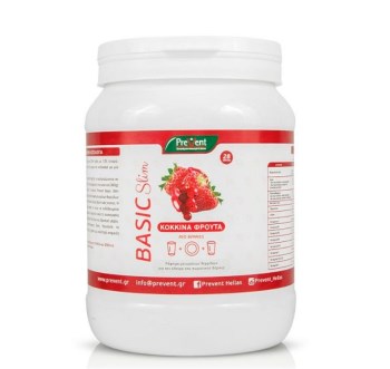 Prevent Basic Shake Red Berries Κόκκινα Φρούτα Υποκατάστατο Ροφήματος 465gr