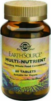 Solgar Earth Source Βιταμίνη 60 ταμπλέτες