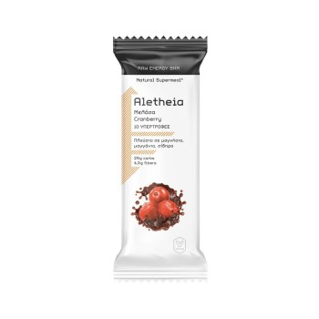 Vican Aletheia Μπάρα Ενέργειας με Μελάσα & Cranberry 50gr