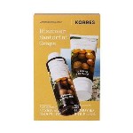 Korres Discover Santorini Grape Σετ Περιποίησης για Καθαρισμό Σώματος & Ενυδάτωση με Καθαριστικό Σώματος , Αφρόλουτρο & Κρέμα Σώματος