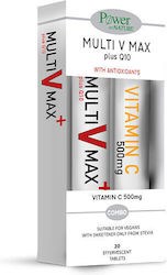 POWER HEALTH MULTI V MAX Stevia 20 eff. + Vitamin C 20 eff.