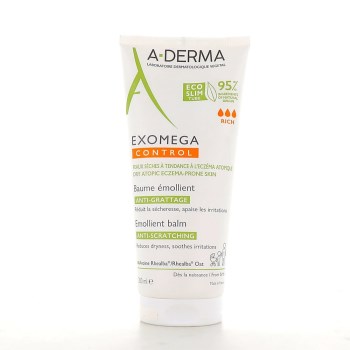 A-Derma Exomega Control Baume Sterile, Αποστειρωμένο Μαλακτικό Βάλσαμο για Ατοπικό Δέρμα 200ml