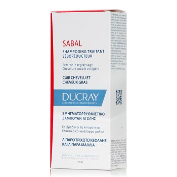 Ducray Sabal Σμηγματορρυθμιστικό Σαμπουάν Αγωγής 200ml