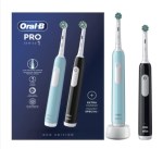 Oral-B Pro Series 1 Duo Ηλεκτρικές Οδοντόβουρτσες Μπλε & Μαύρη 2τμχ
