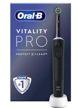 Oral-B Vitality Pro Ηλεκτρική Οδοντόβουρτσα Μαύρη, 1τεμ