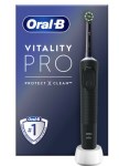 Oral-B Vitality Pro Ηλεκτρική Οδοντόβουρτσα Μαύρη, 1τεμ