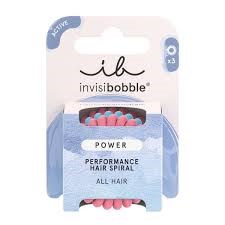 Invisibobble Power Performance Hair Spiral 3 Τεμάχια - Fluffy Rose & Ice