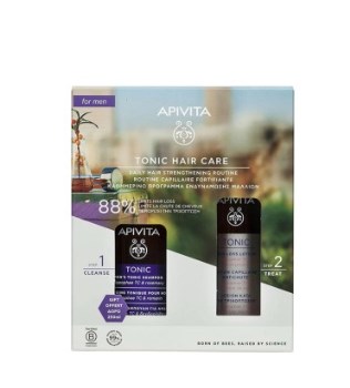 Αpivita Promo Mens Tonic Shampoo, 250ml & Apivita Tonic Lotion, 150ml