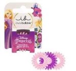 Invisibobble Disney Princess Original Hair Spiral Rapunzel Λαστιχάκια Μαλλιών, 3τεμ, 1σετ