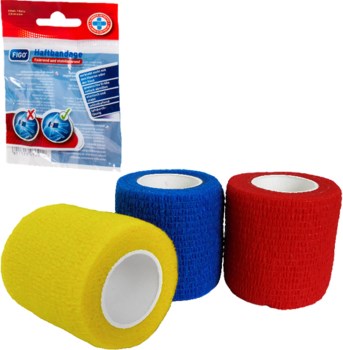 Αυτοκόλλητος επίδεσμος Figo Wound dressing elastic adhesive bandage 5cm x 4m