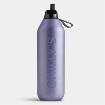 Chilly's 2 Flip Μπουκάλι Θερμός Ανοξείδωτο BPA Free Series 1lt με Καλαμάκι και Λαβή