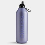 Chilly's 2 Flip Μπουκάλι Θερμός Ανοξείδωτο BPA Free Series 1lt με Καλαμάκι και Λαβή