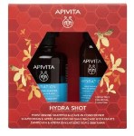 Apivita Promo 1+1 Hydra Shot Σαμπουάν Ενυδάτωσης με Υαλουρονικό Οξύ, Αλόη + Κρέμα Ενυδάτωσης