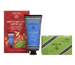 Apivita Promo Winter Wonders Hypericum Κρέμα Χεριών για Ξηρά - Σκασμένα Χέρια με Βάλσαμο & Μελισσοκέρι + Φυσικό Σαπούνι με Ελιά