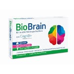 Bio Brain with Cognizin Συμπλήρωμα Διατροφής για τη Μνήμη και την Πνευματική Απόδοση 30 κάψουλες