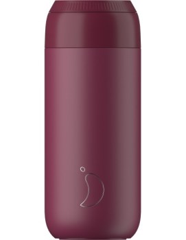 CHILLY'S SERIES 2 COFFEE CUP 500ML | PLUM RED